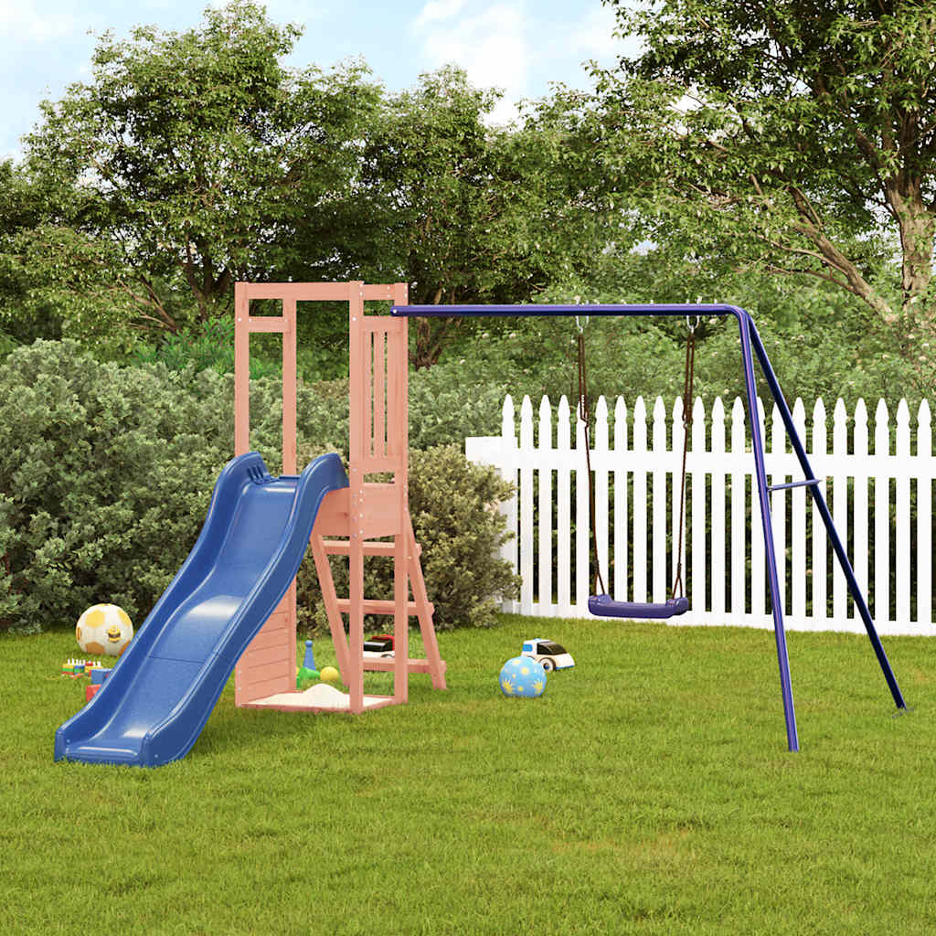 outdoor playground, rough wood