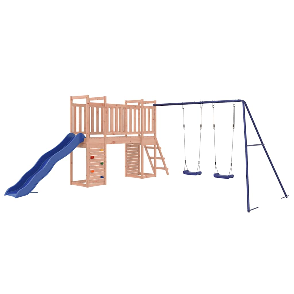 outdoor playground, rough wood