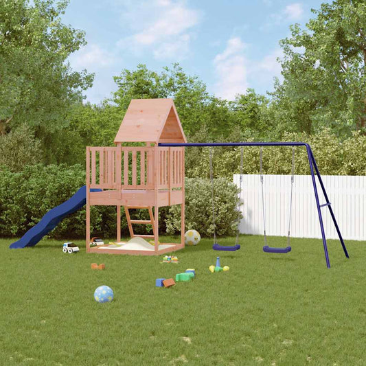 outdoor playground, rough wood