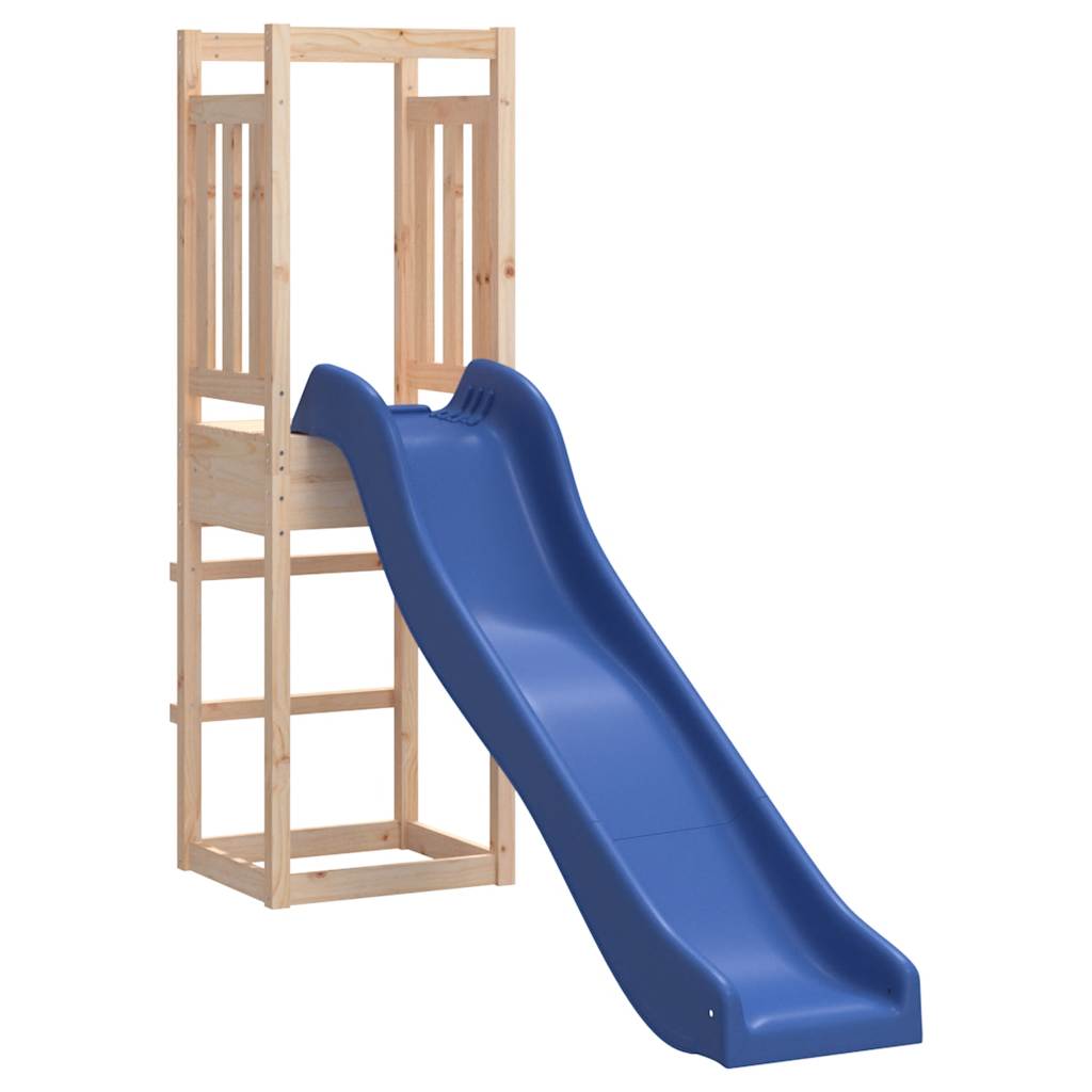 outdoor playground, pine wood