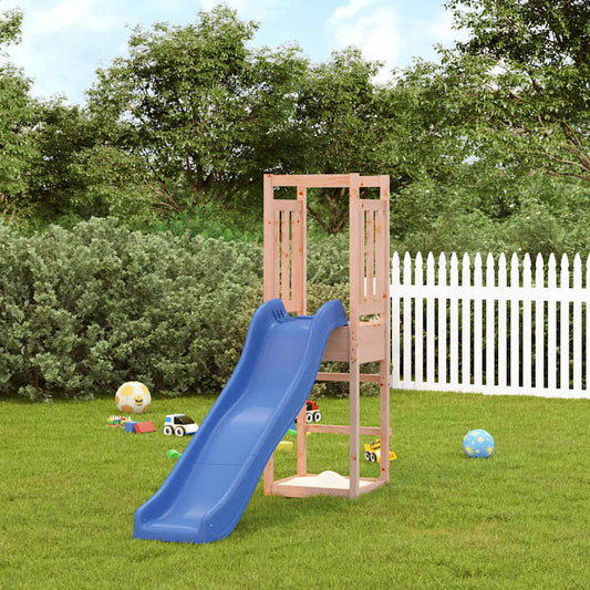 outdoor playground, rough wood