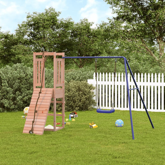 outdoor playground, rough wood