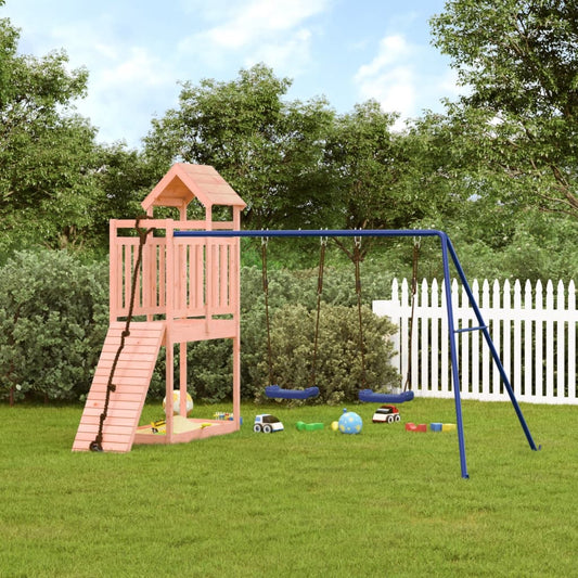 outdoor playground, rough wood