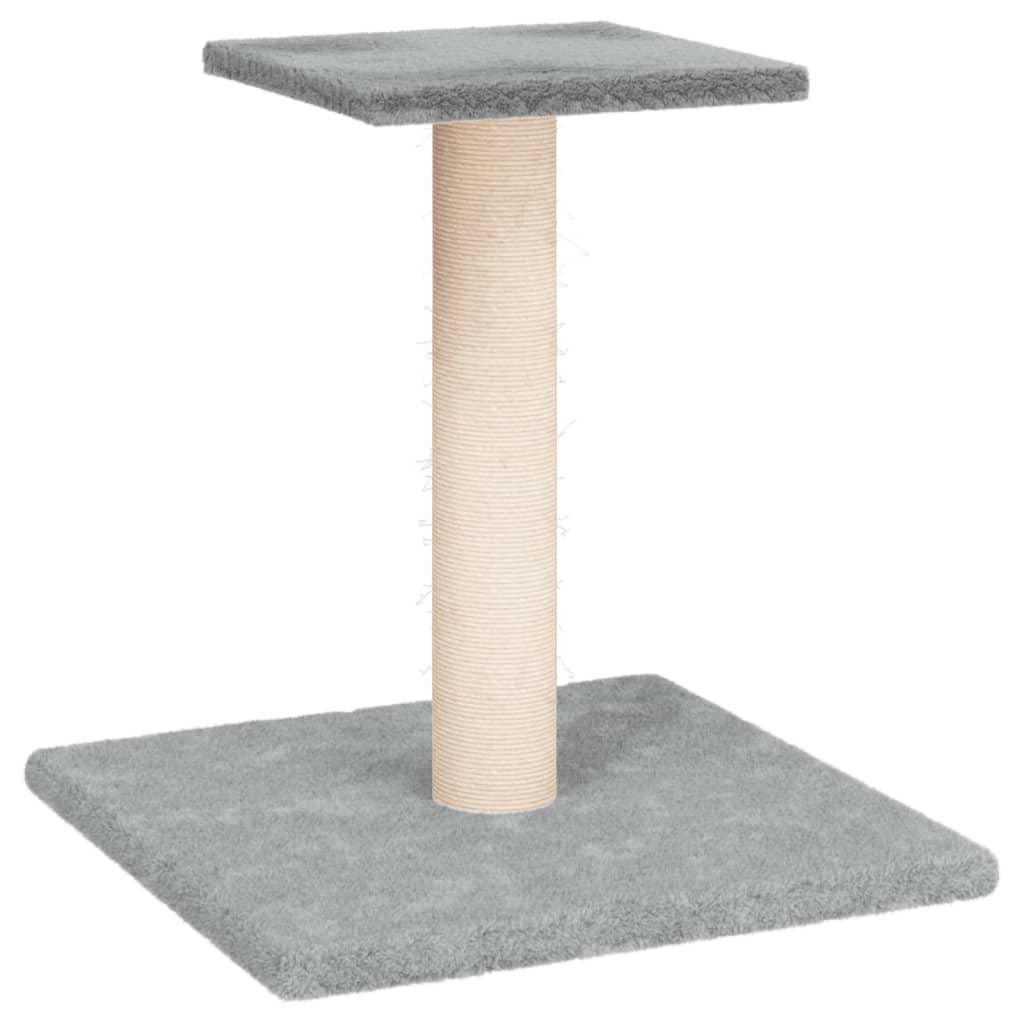 cat scratching post, light gray, 38 cm