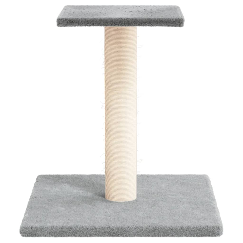 cat scratching post, light gray, 38 cm