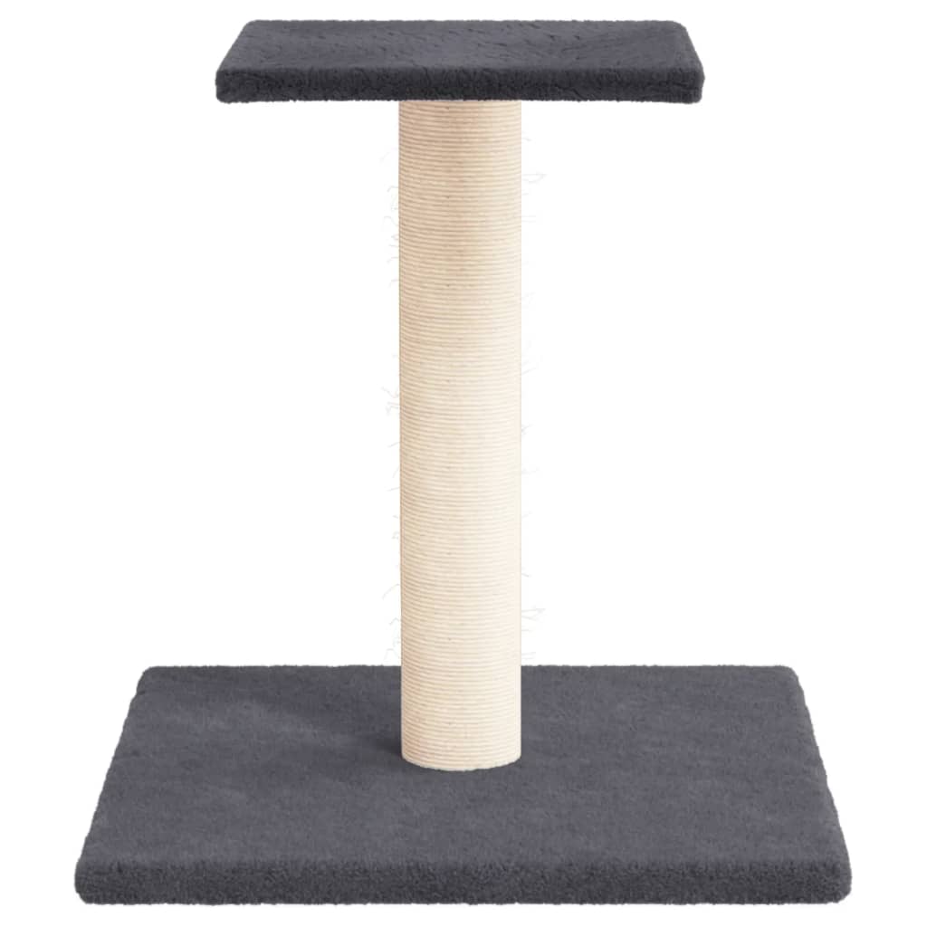 cat scratching post, dark grey, 38 cm