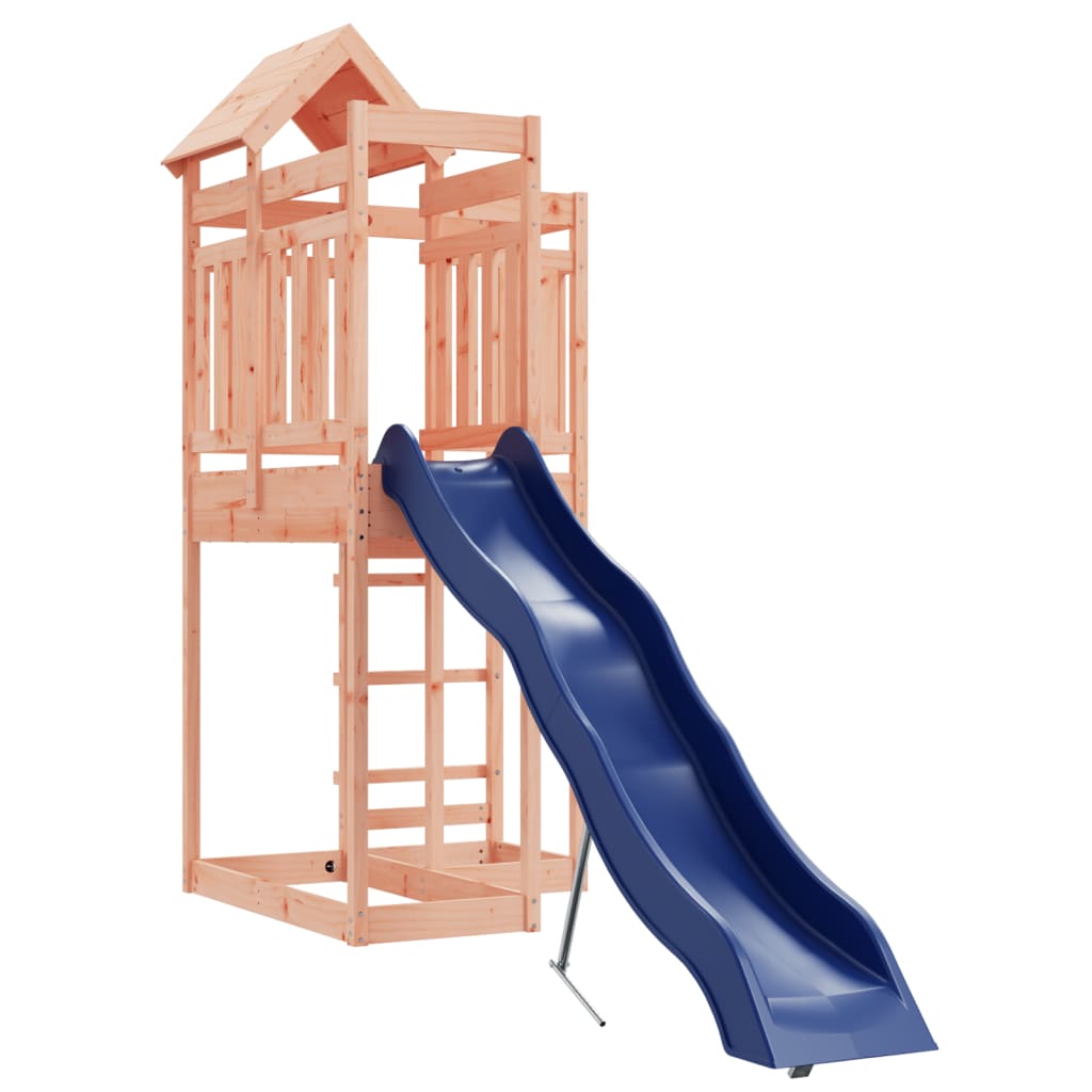 outdoor playground, rough wood