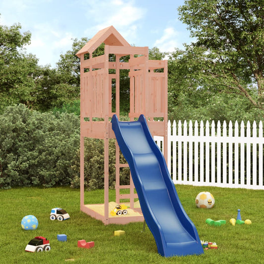 outdoor playground, rough wood