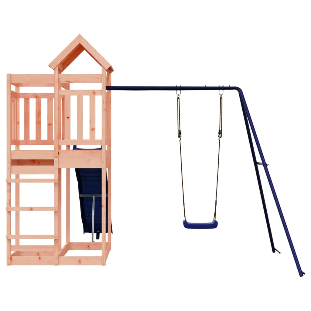 outdoor playground, rough wood