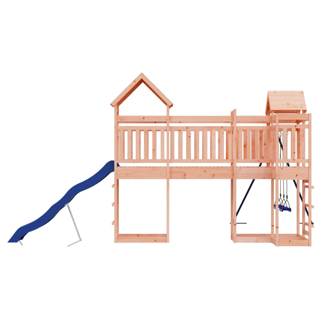 outdoor playground, rough wood