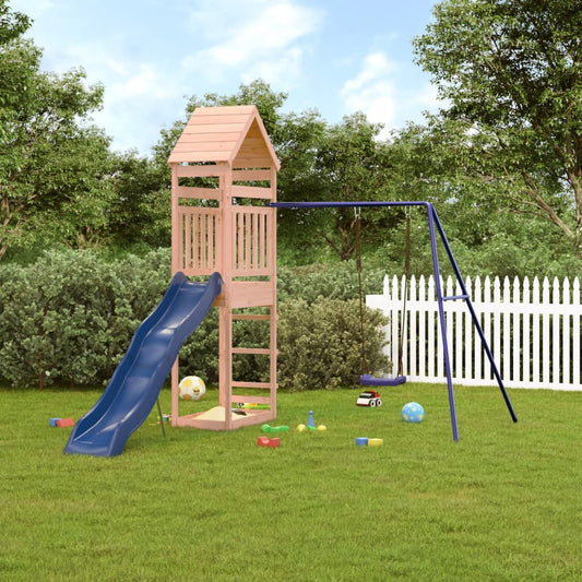 outdoor playground, rough wood