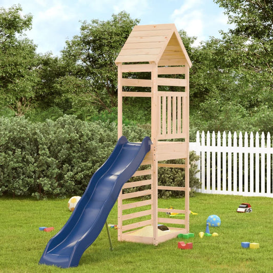 outdoor playground, pine wood