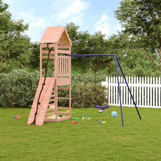 outdoor playground, rough wood