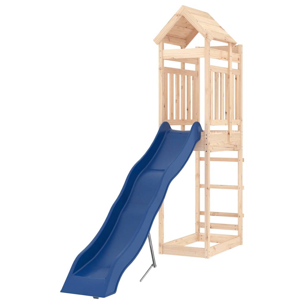 outdoor playground, pine wood