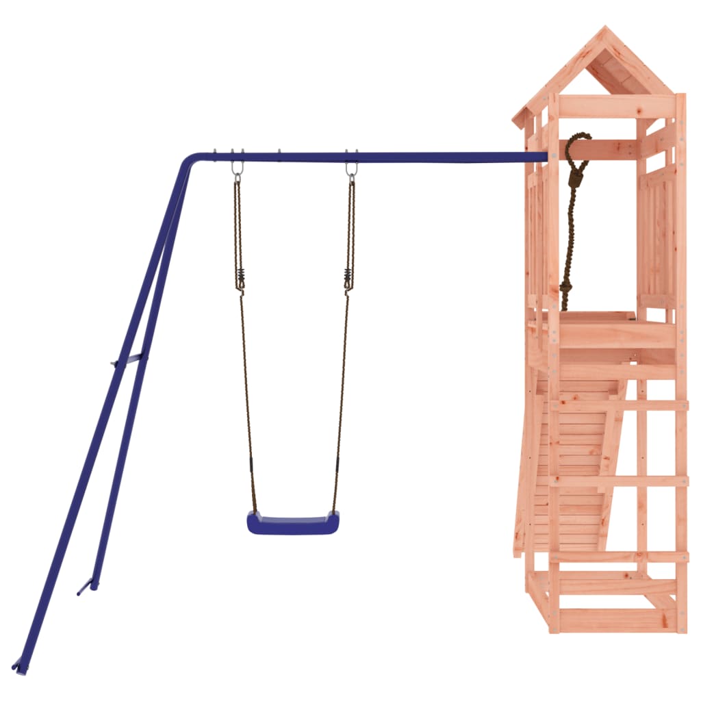 outdoor playground, rough wood