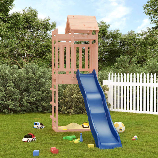 outdoor playground, rough wood