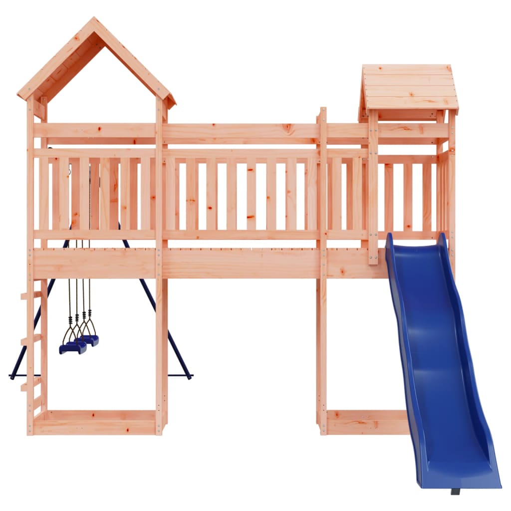 outdoor playground, rough wood