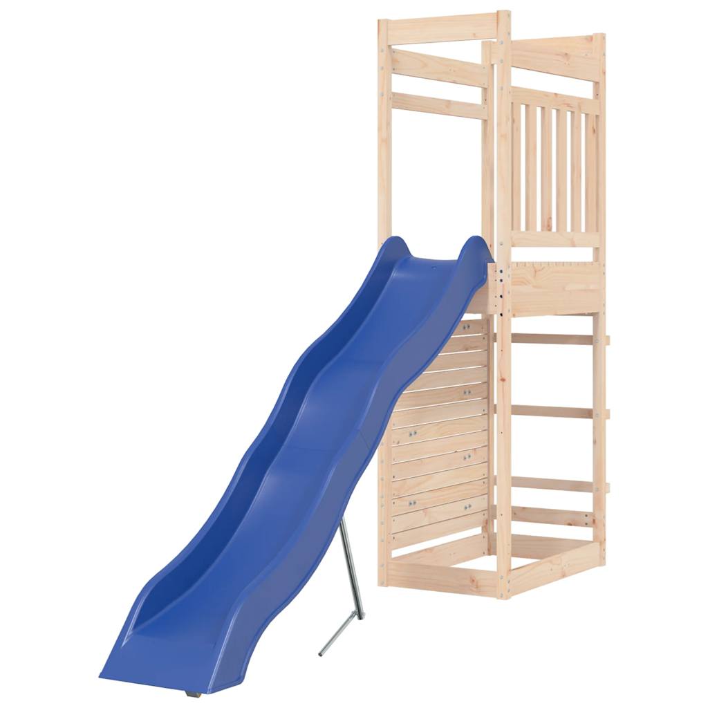 outdoor playground, pine wood