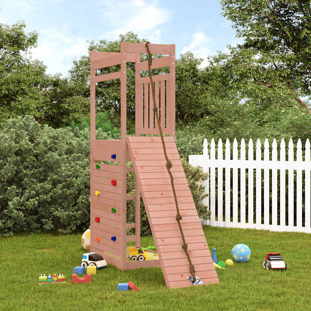 outdoor playground, rough wood