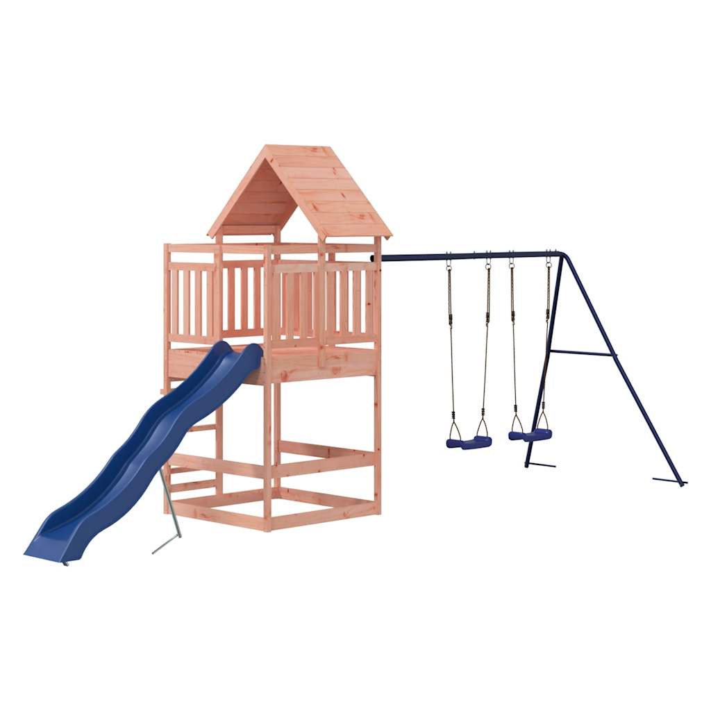 outdoor playground, rough wood