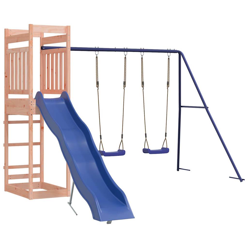 outdoor playground, rough wood