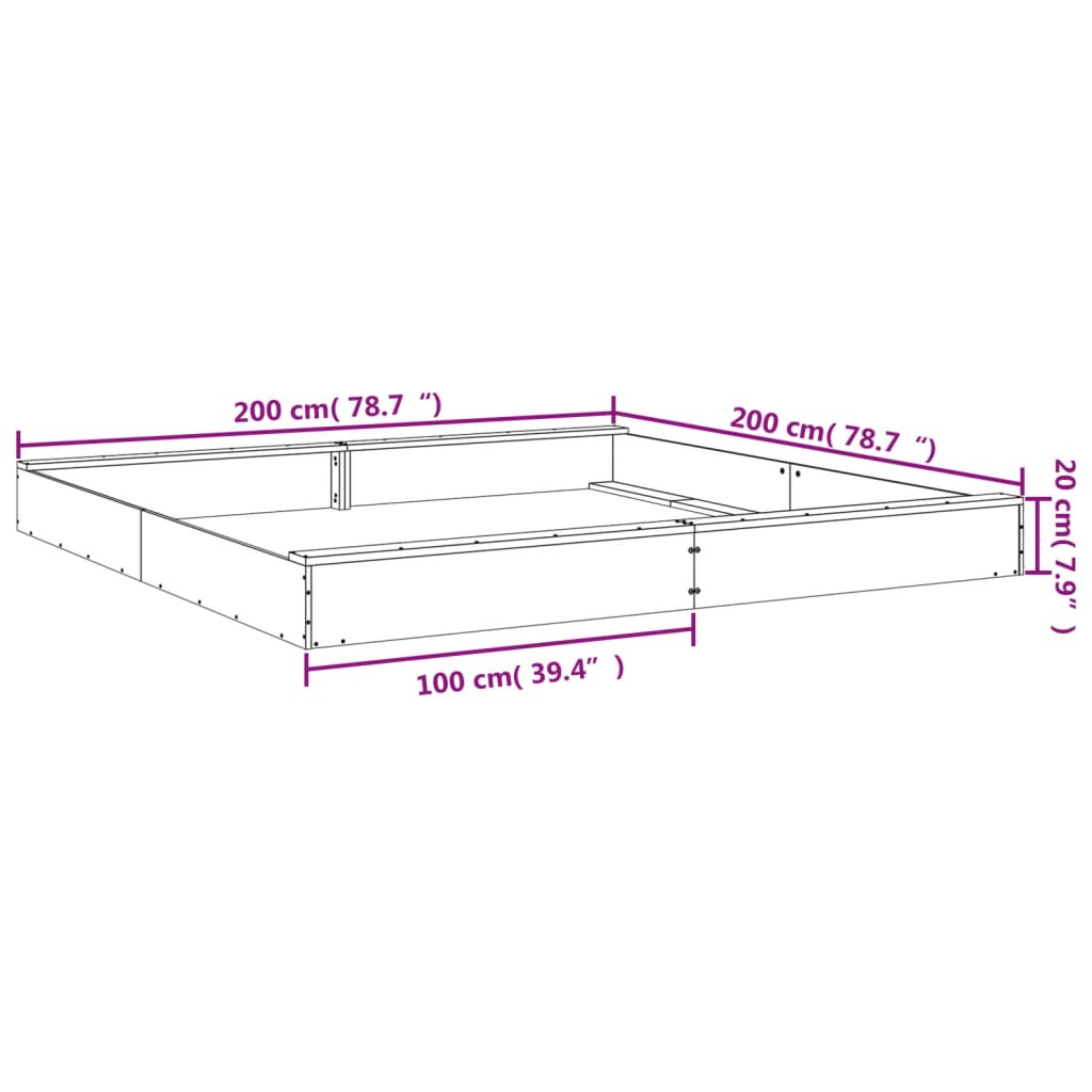 sandbox with seats, gray, square, pine wood