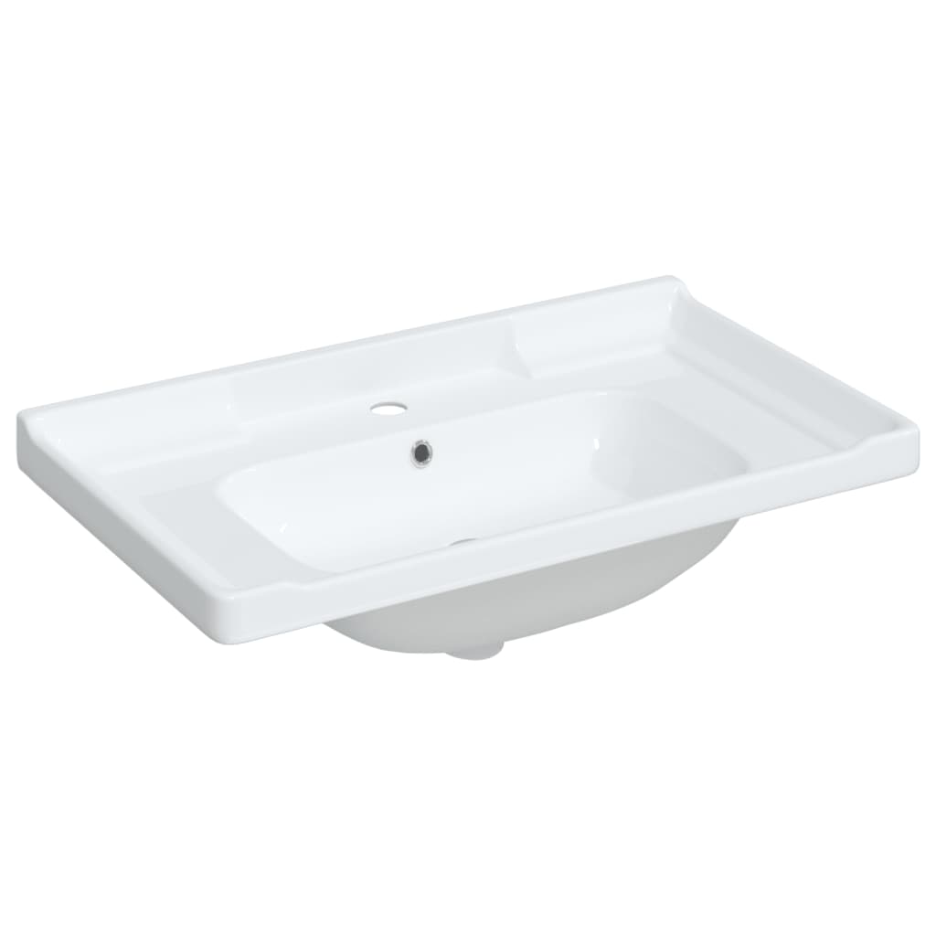 bathroom sink, white, 91.5x48x19.5 cm, square, ceramic