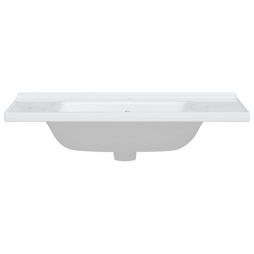 bathroom sink, white, 91.5x48x19.5 cm, square, ceramic