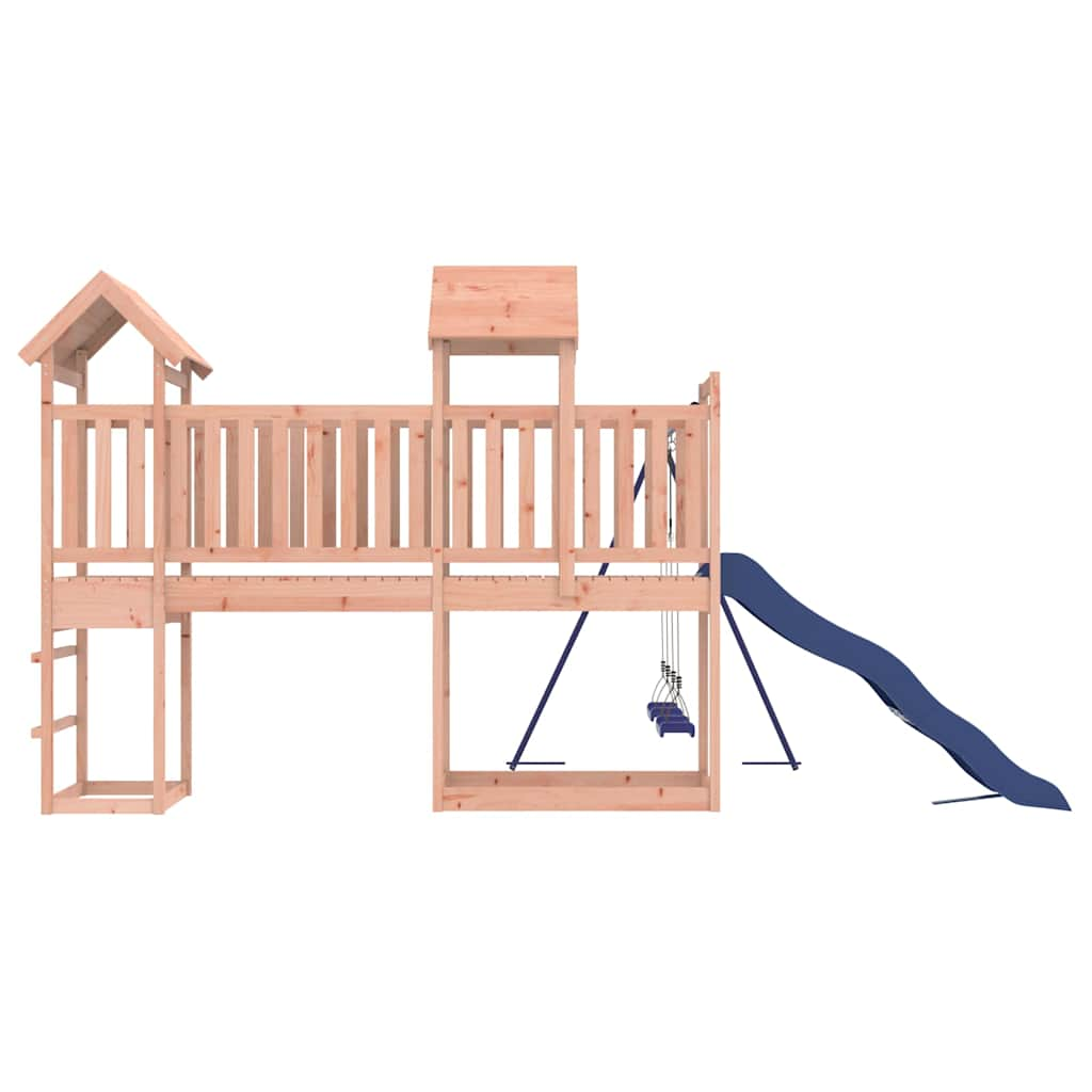 outdoor playground, rough wood