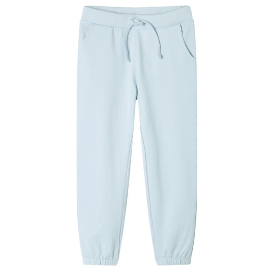 Children's sweatpants, light blue, 140