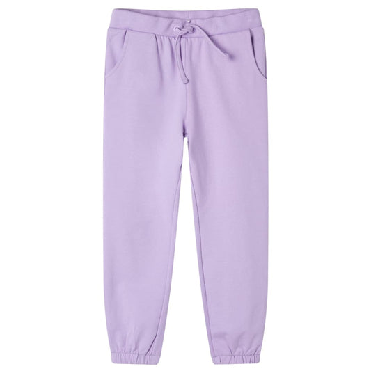 Children's sweatpants, purple, 104