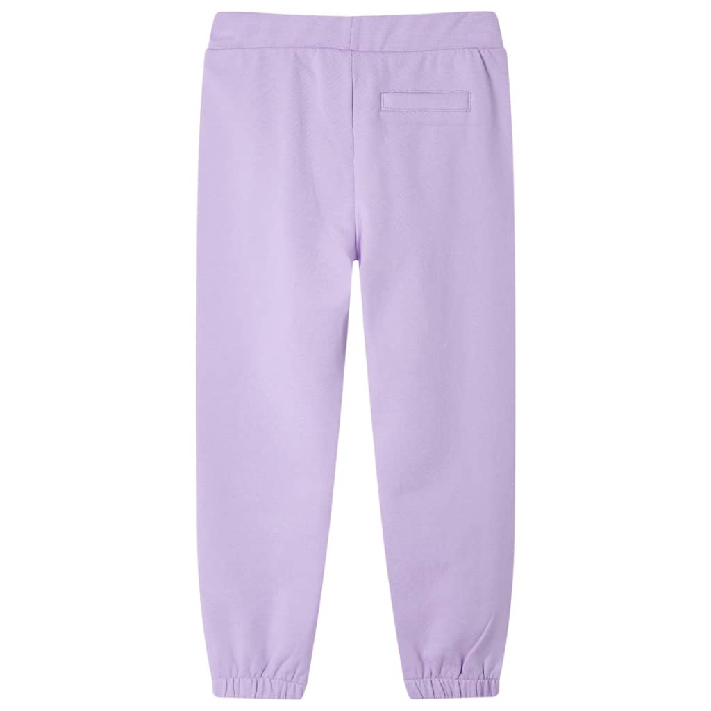 Children's sweatpants, purple, 140