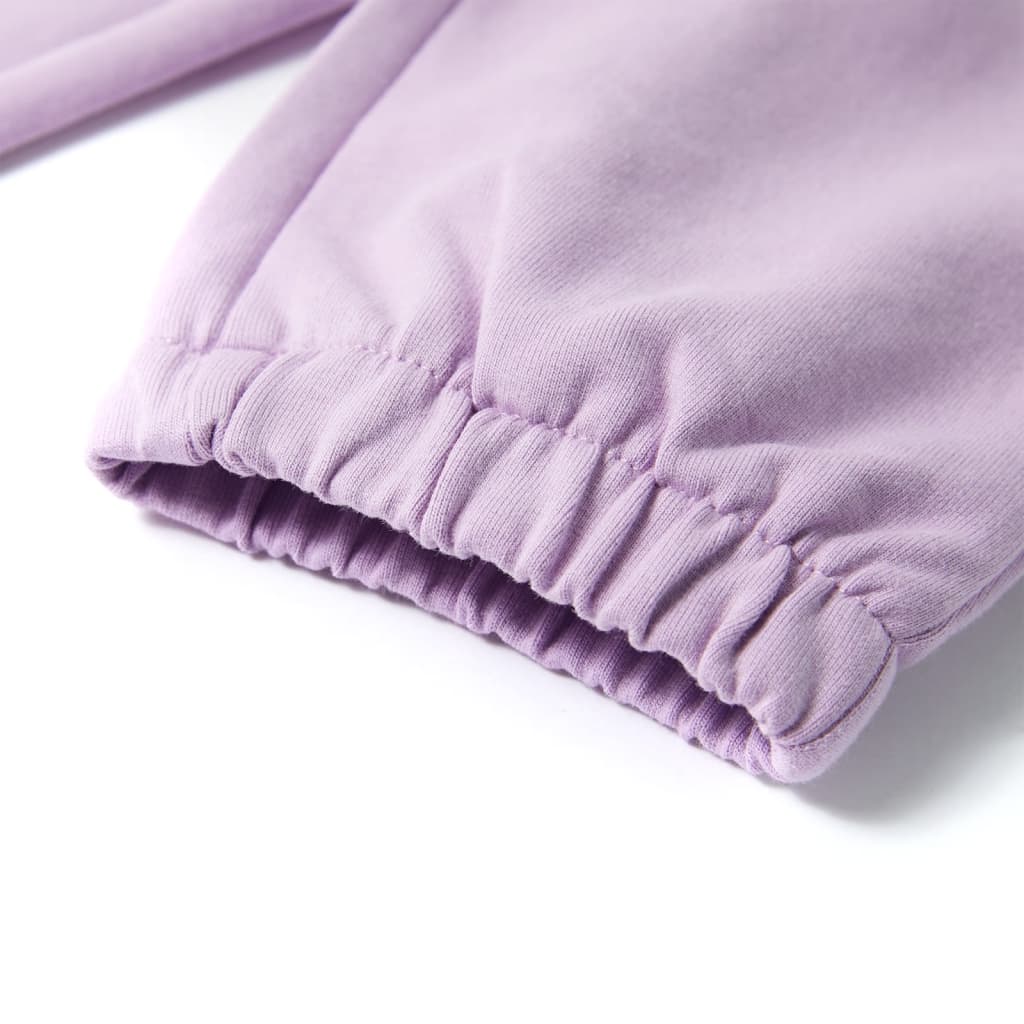 Children's sweatpants, purple, 140