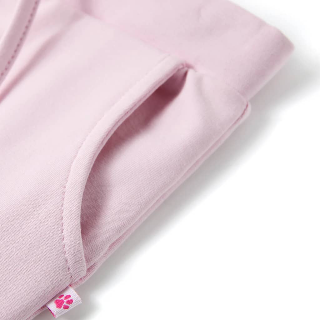 Children's sweatpants, light pink, 104