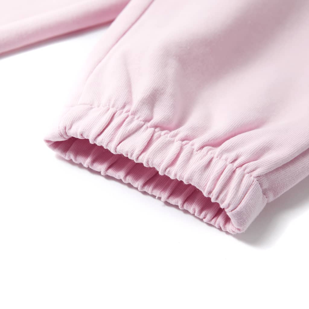 Children's sweatpants, light pink, 104