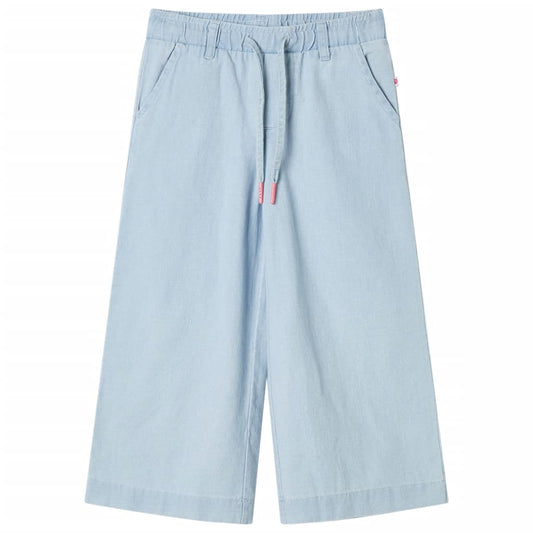 Children's trousers, light denim blue, 104