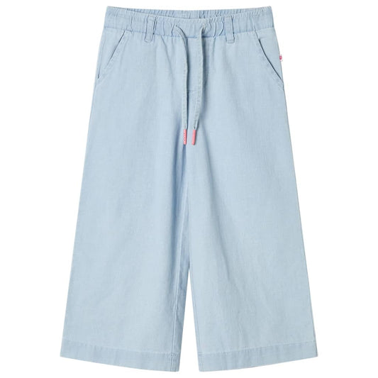 Children's trousers, light denim blue, 116