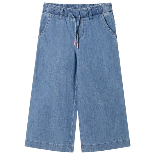 Children's trousers, denim blue, 104