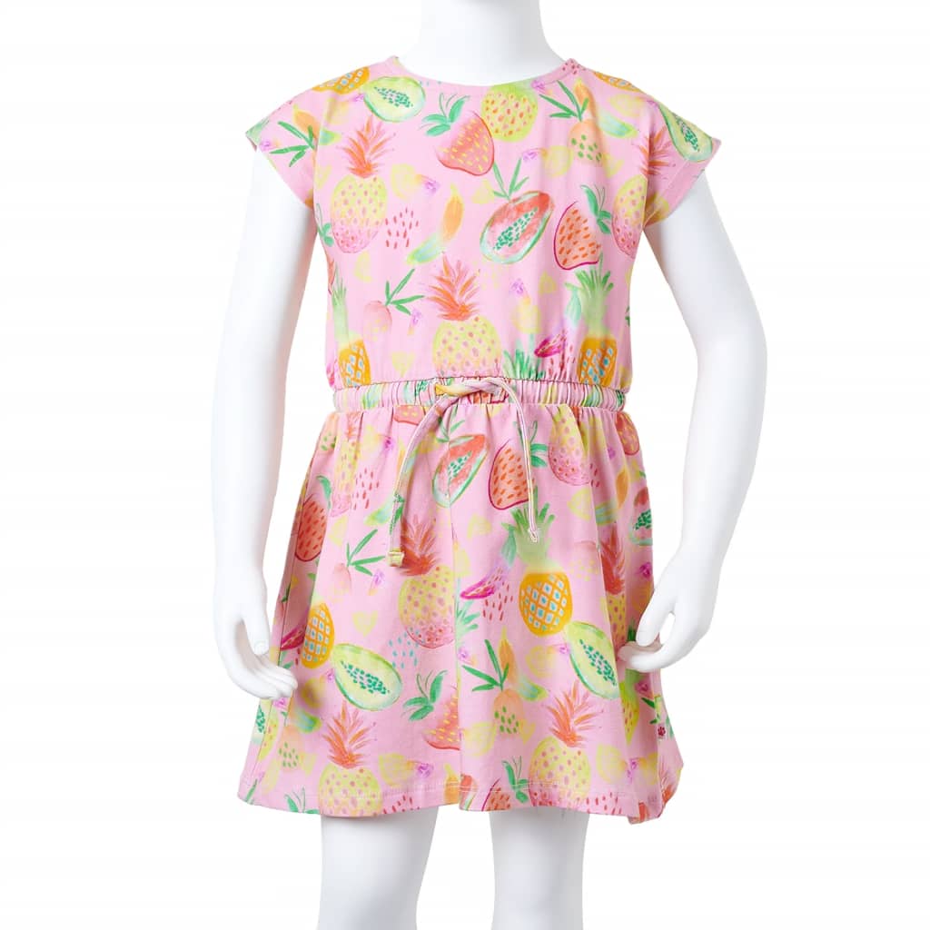 Children's dress, soft pink, 104