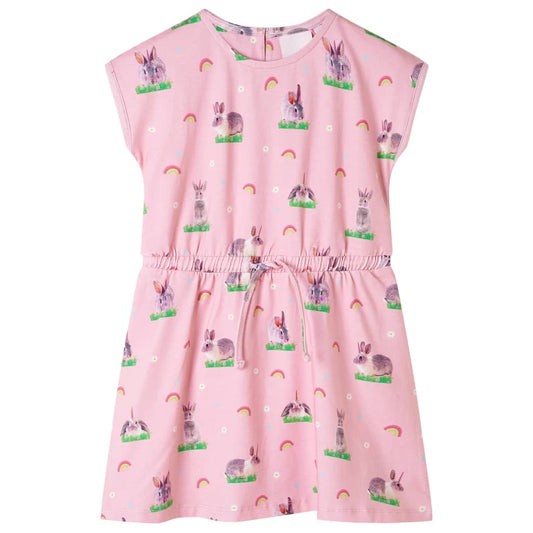 Children's dress, light pink, 92