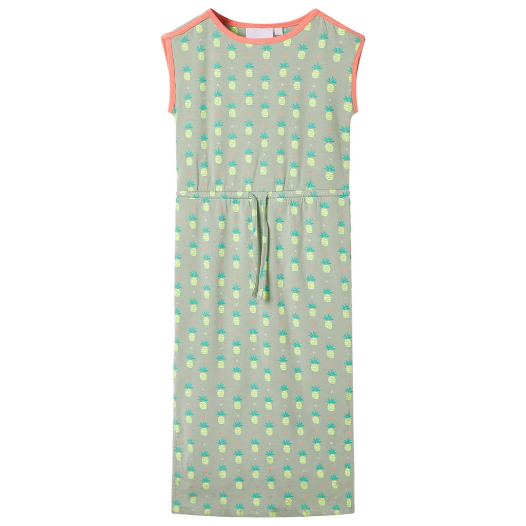 Children's dress, mint green, 128