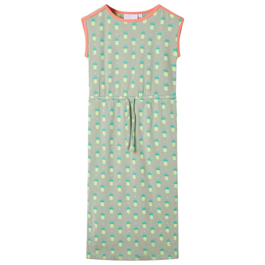 Children's dress, mint green, 128