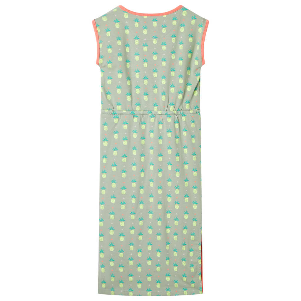 Children's dress, mint green, 128