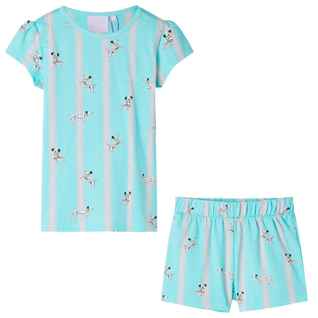 Children's pajamas, short sleeves, ecru, 92