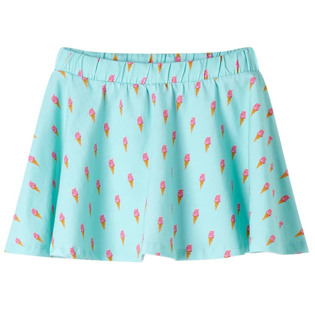 Children's skirt, light mint green, 92