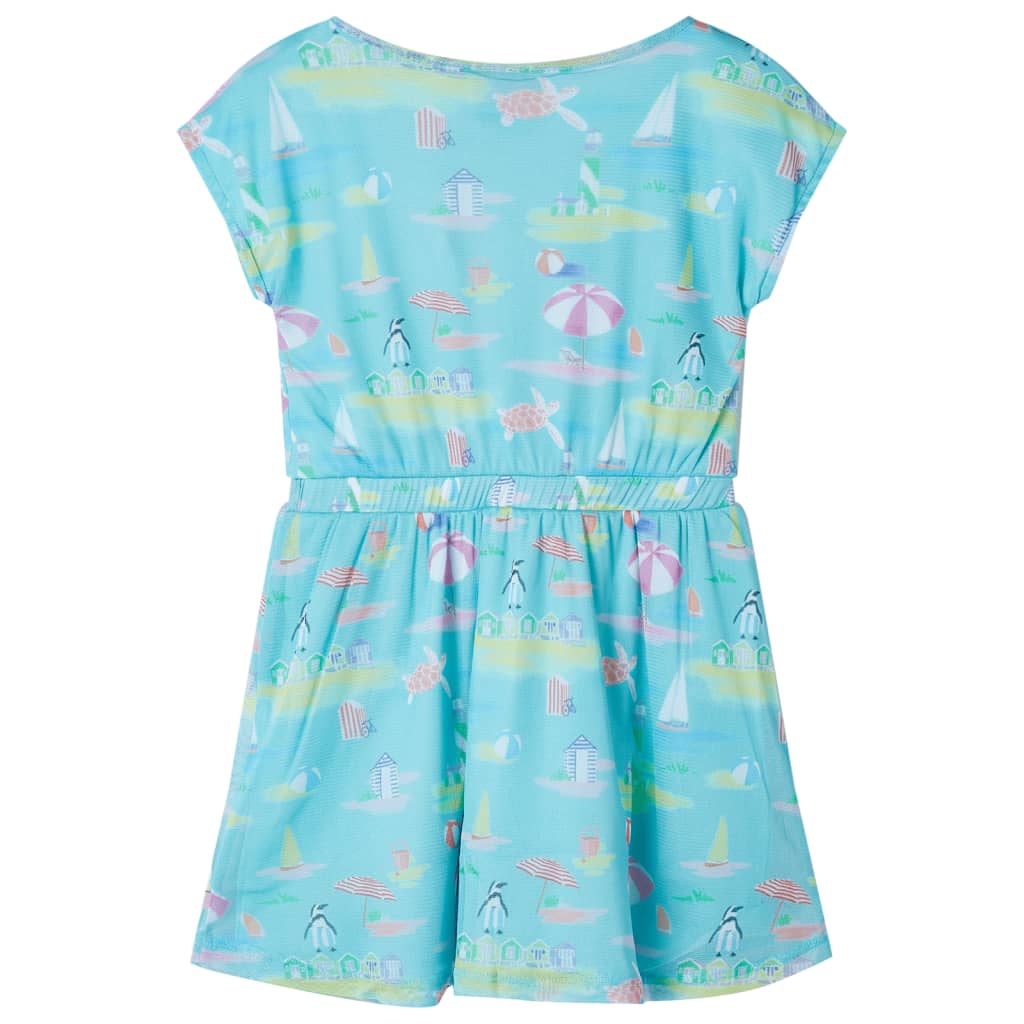 Children's dress, light blue, 92