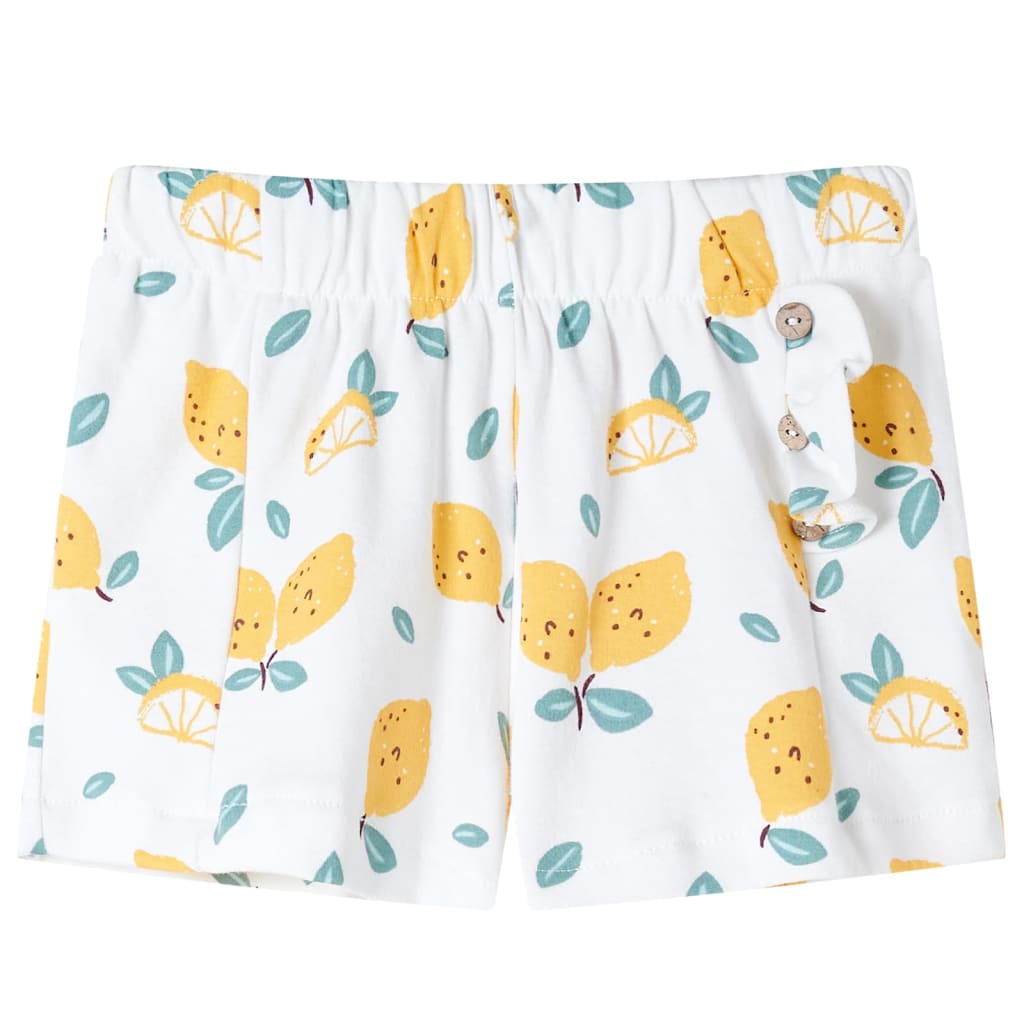 Children's shorts, ecru, 92