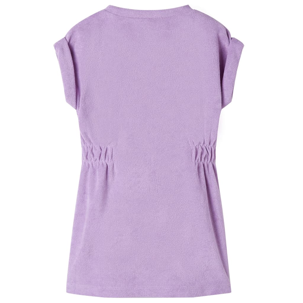 Children's dress, purple, 92