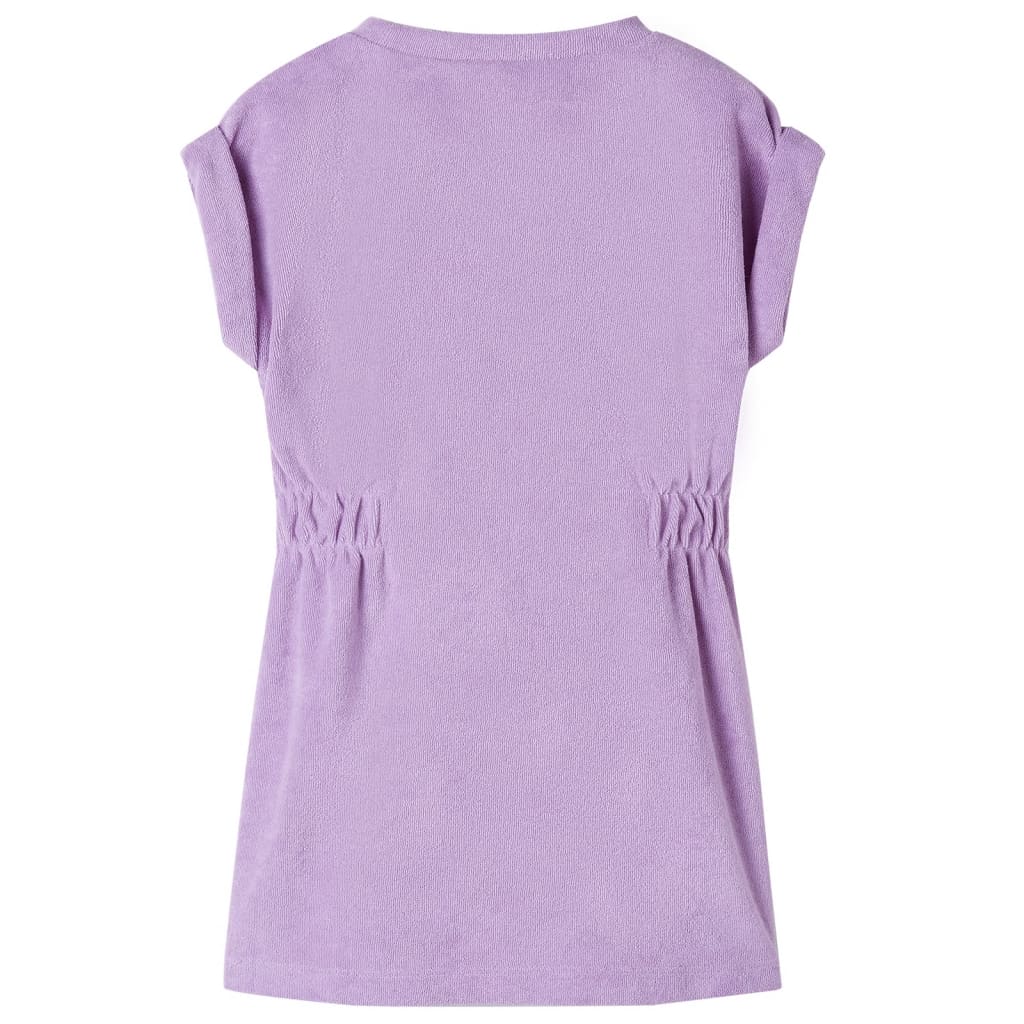 Children's dress, purple, 104