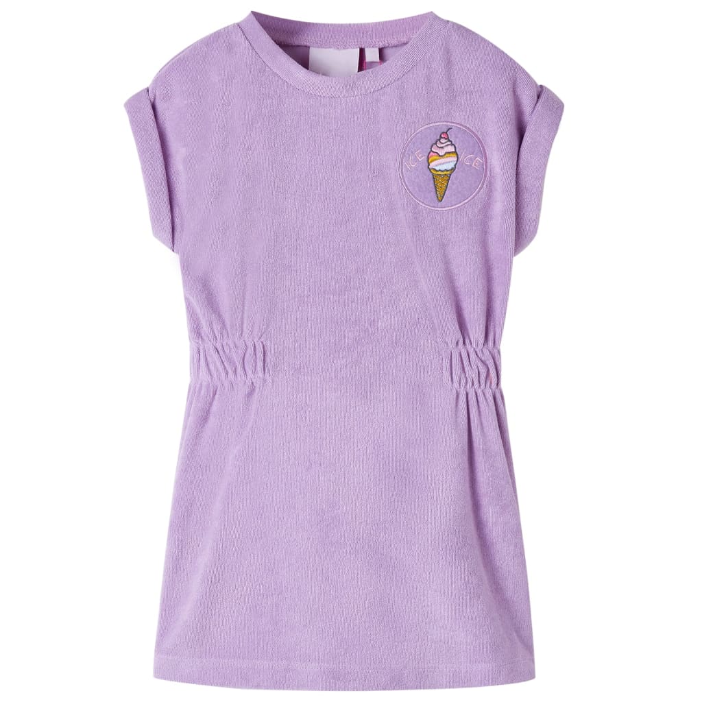 Children's dress, purple, 140